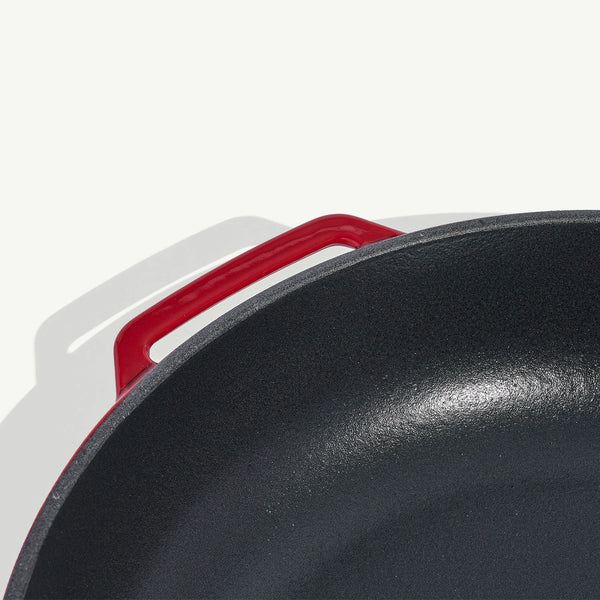 Enameled Cast Iron Skillet