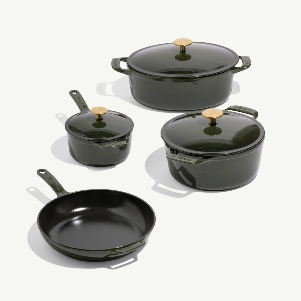 Enameled Cast Iron Set