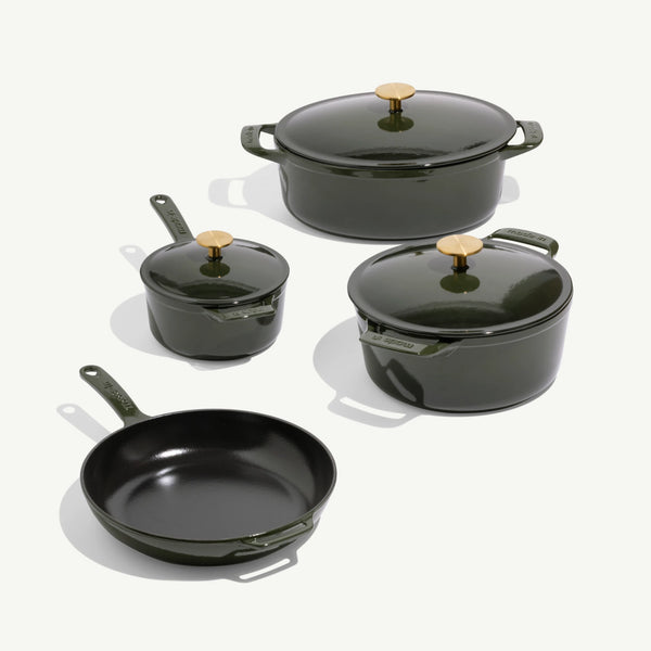 Enameled Cast Iron Set
