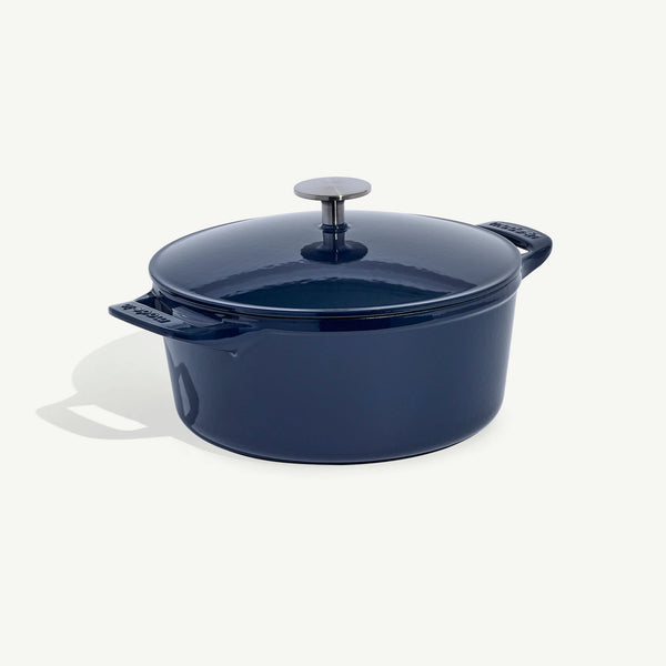 Round Enameled Cast Iron Dutch Oven