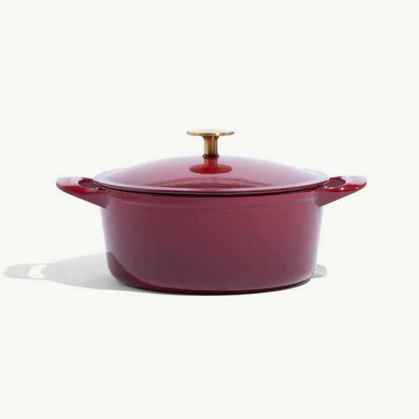 Round Enameled Cast Iron Dutch Oven