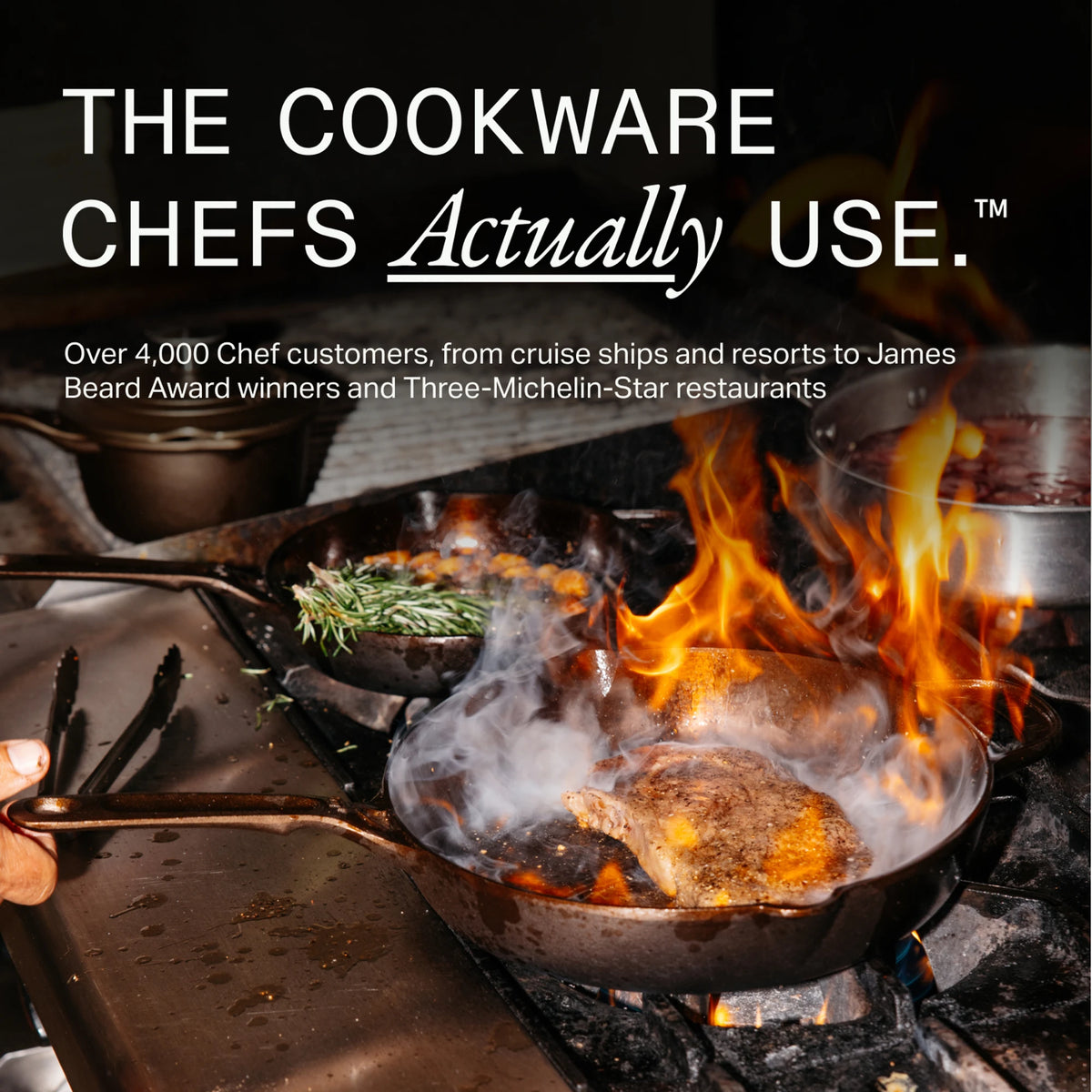 Seasoned Cast Iron Skillet Main image