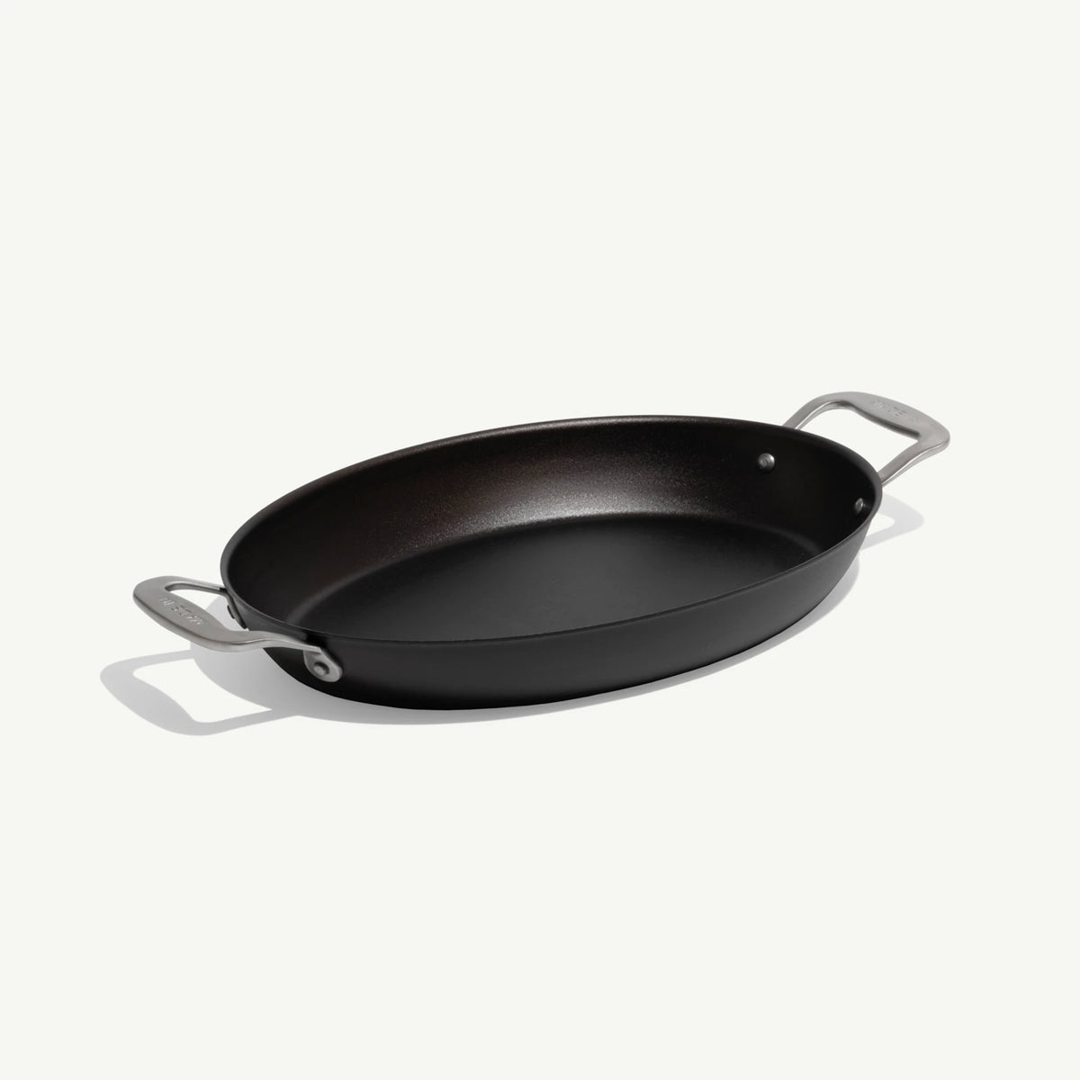 14" Seasoned Carbon Steel Gratin Dish Main image