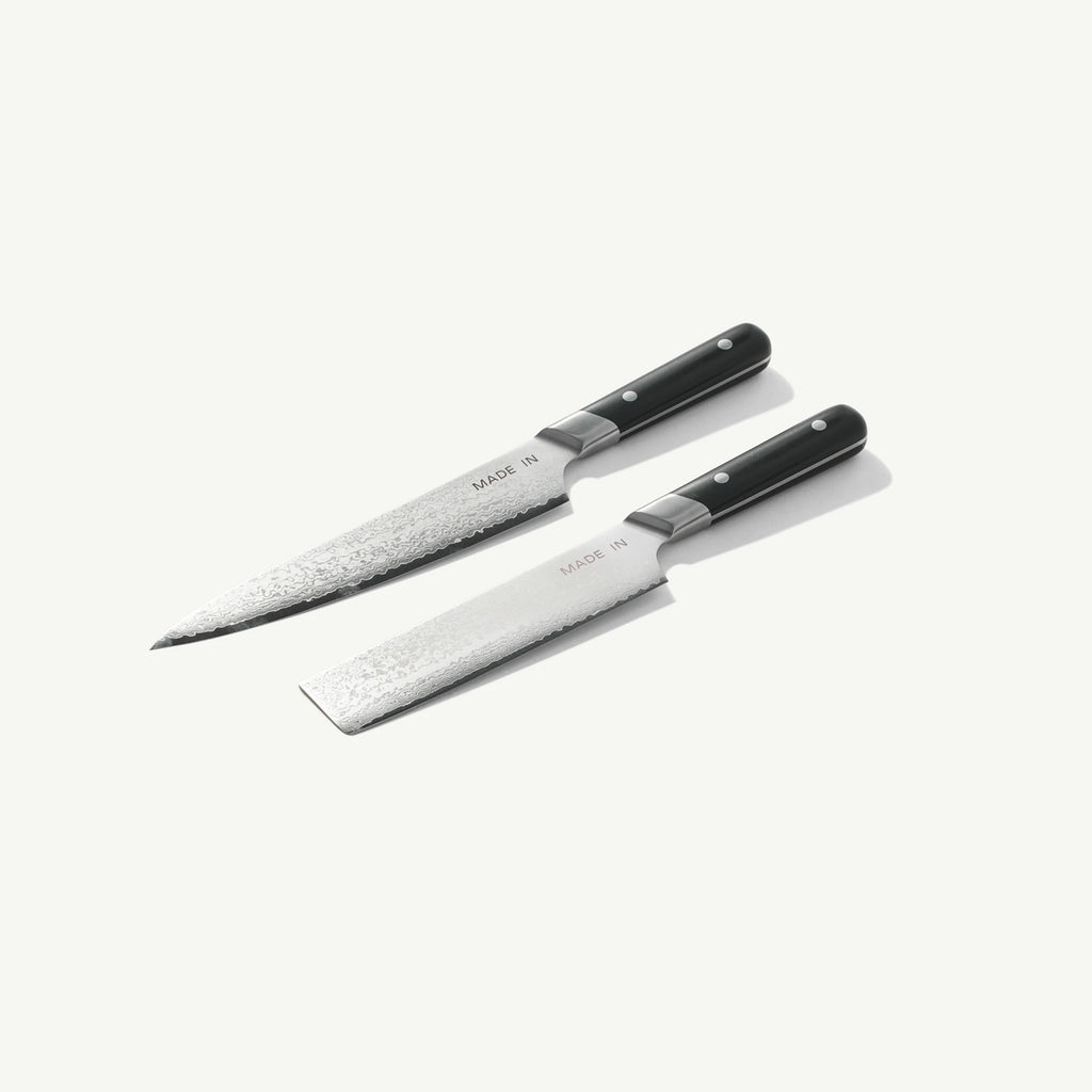 Japanese Damascus Steel Knife Set