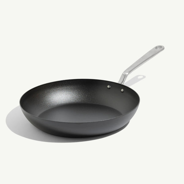 Seasoned Carbon Steel Frying Pan