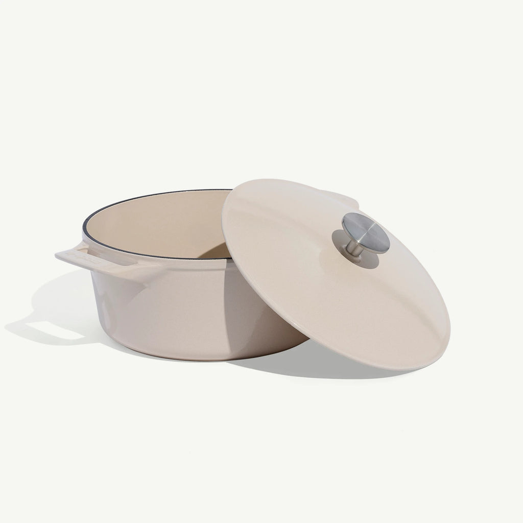 Round Enameled Cast Iron Dutch Oven