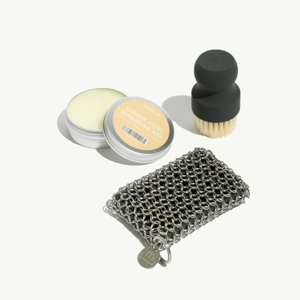 Carbon Steel/Cast Iron Cleaning Set Main image