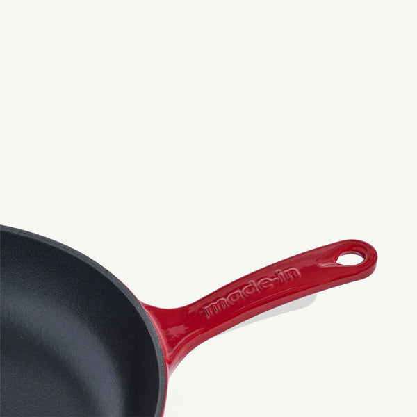 Enameled Cast Iron Skillet