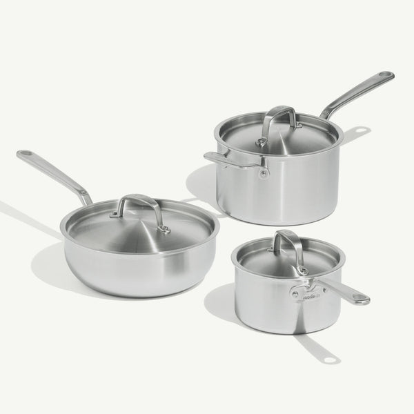 Stainless Saucepan Set