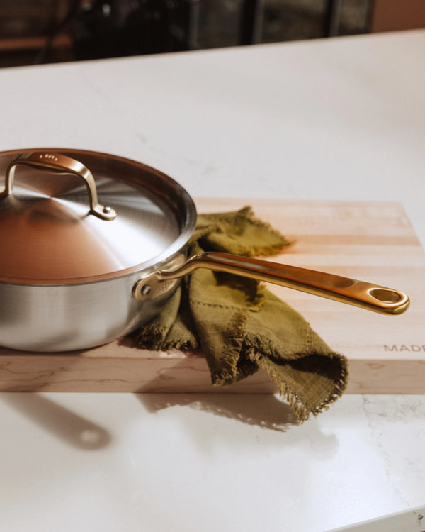 Stainless Saucier Set