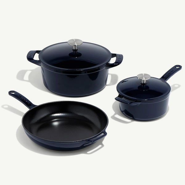 Enameled Cast Iron Set