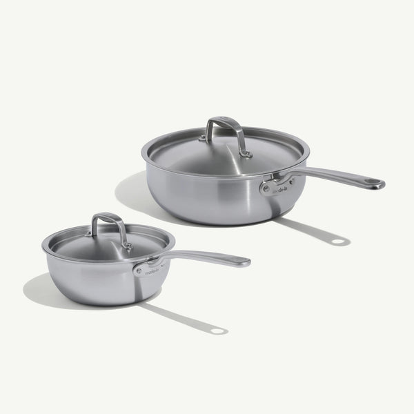 Stainless Saucier Set