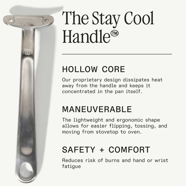 Stainless Clad Frying Pan Set