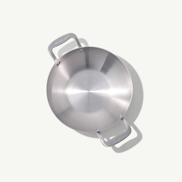 Stainless Clad Kadai