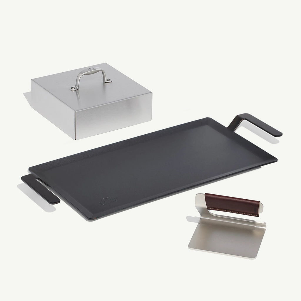 Carbon Steel Griddle Set