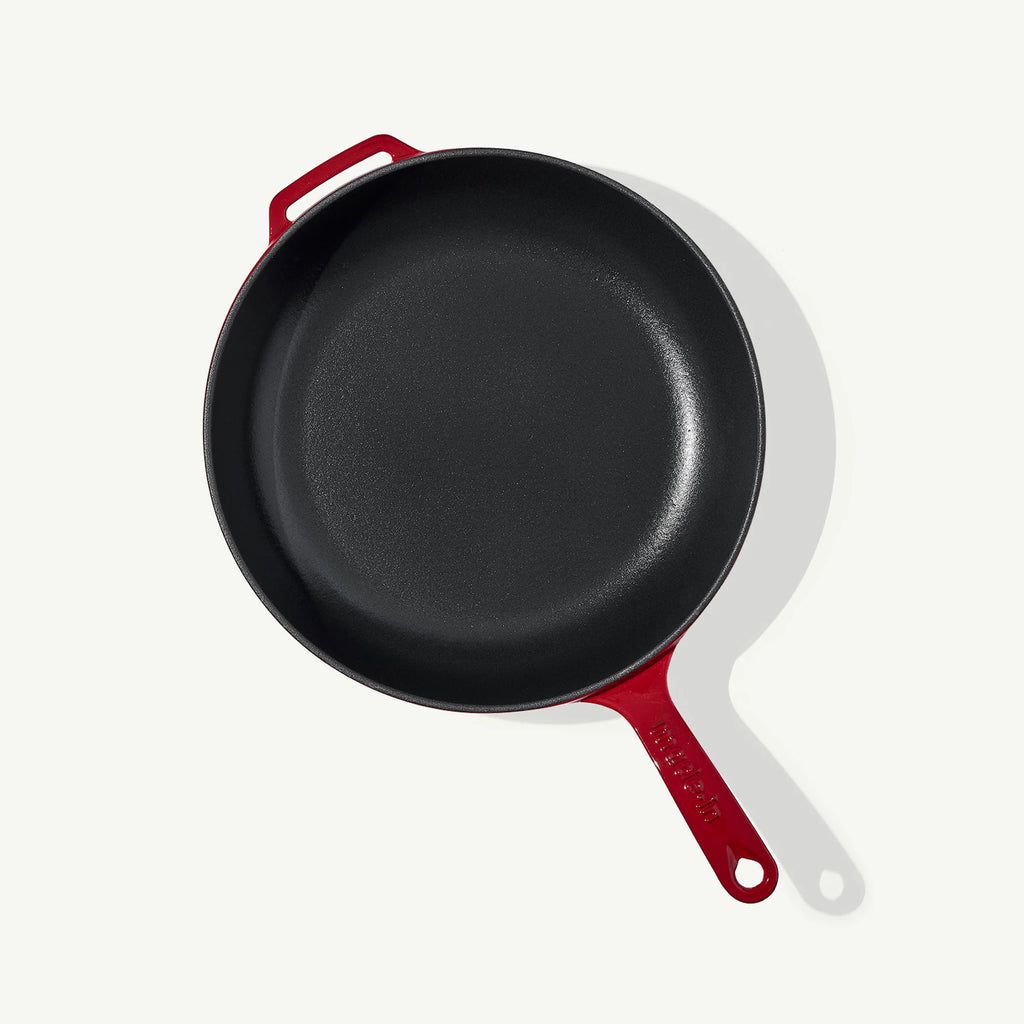 Enameled Cast Iron Skillet