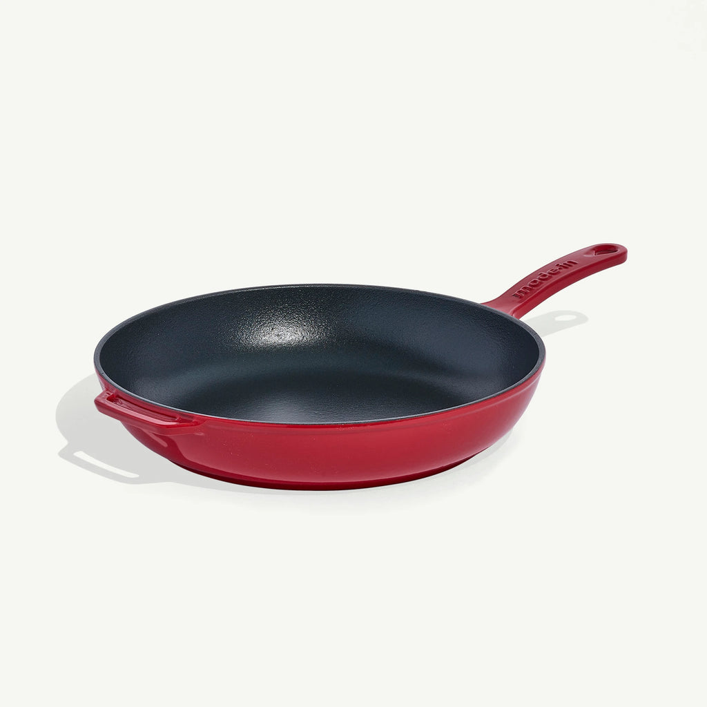 Enameled Cast Iron Skillet